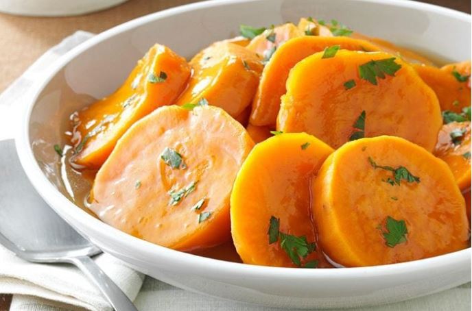 Candied Sweet Potatoes - Brenda Gantt Recipes