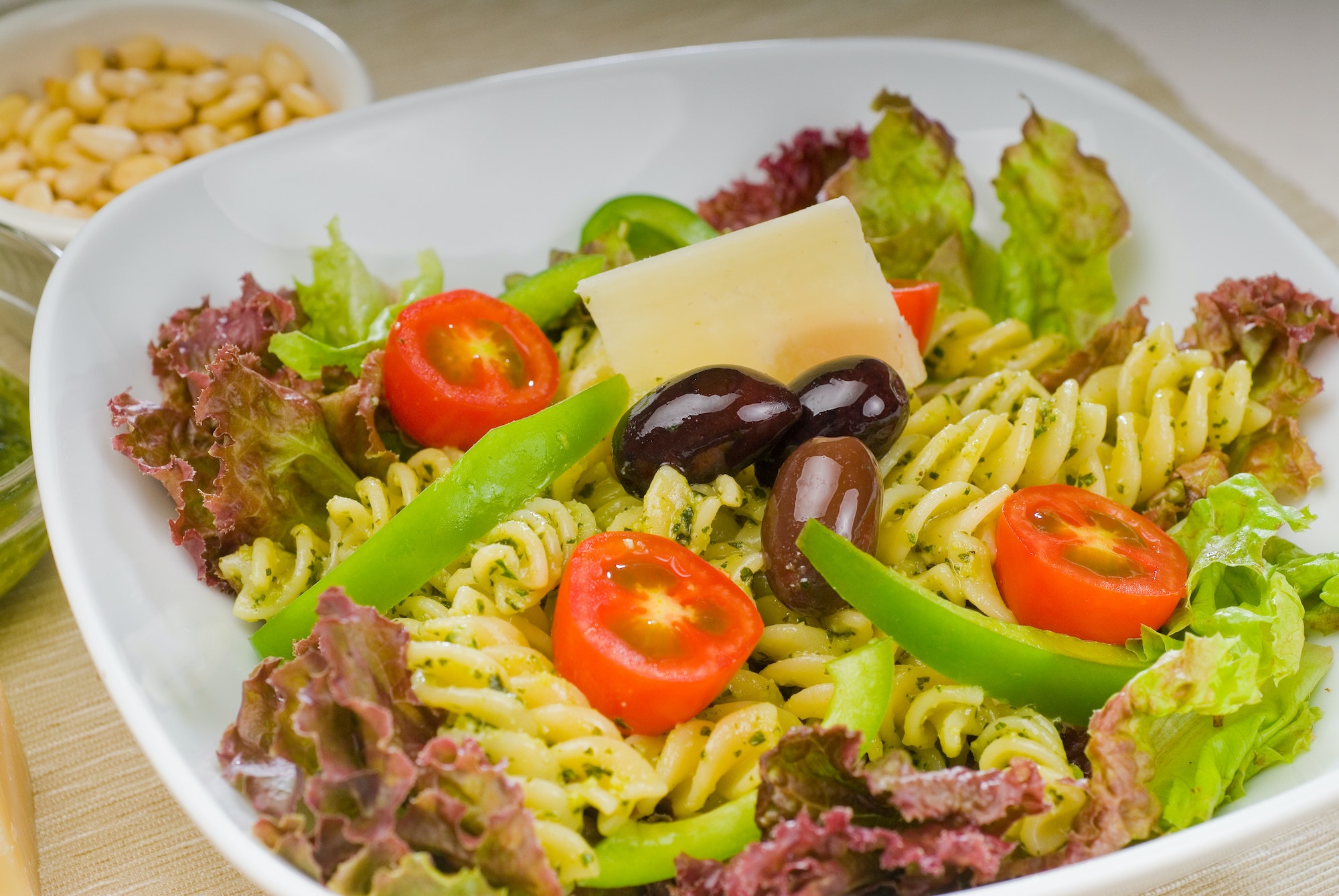 italian fusilli pasta salad